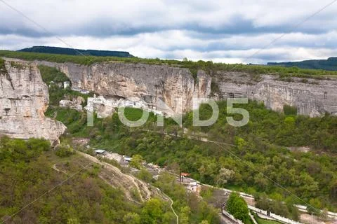 Bakhchisaraj town (crimea, ukraine) Stock Photos