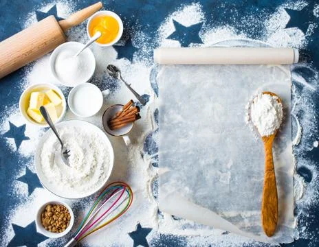 Baking background concept Foto stock