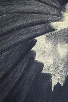 Baking background with copy space on dark surface for text. Top view. kitch.. Foto stock