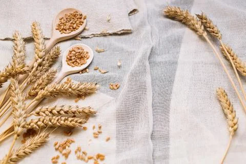 Baking background with copy space Stock Photos