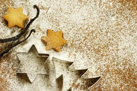 Baking background Stock Photos