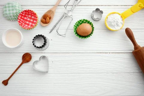 Baking background 스톡 사진