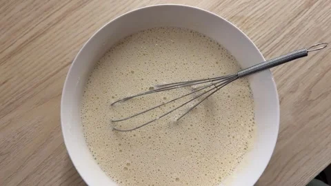 Baking Batter Preparation Stock Footage 319445887