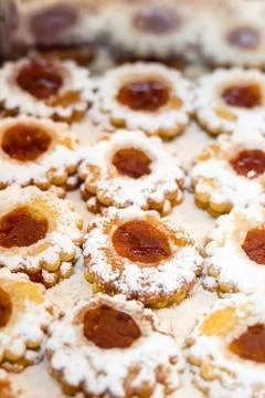 Baking biscuits Stock Photos