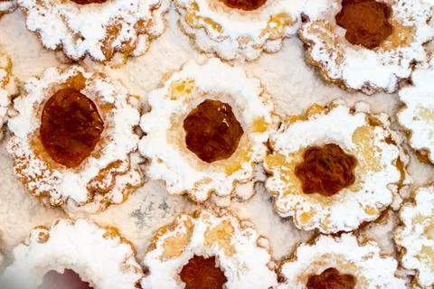 Baking biscuits Stock Photos