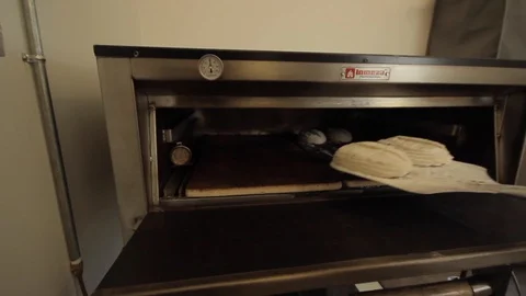 Baking bread dough - 02 Stock-Footage 130040264