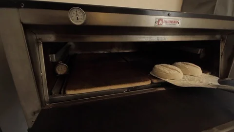 Baking bread dough Stock Footage 130040017