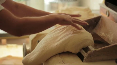 Baking bread Video stock 1215035