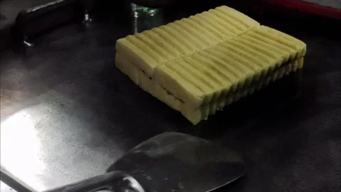 Baking Bread for Toast Stock Footage 295582958