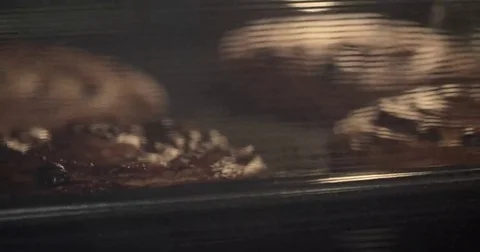Baking Buns with Raisins Video stock 69288194