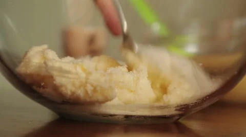 Baking a Cake Stock Footage 50686568