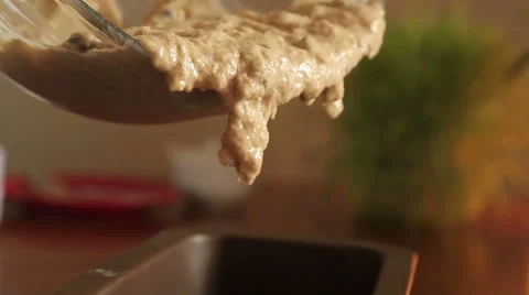 Baking a Cake Stock Footage 50686608