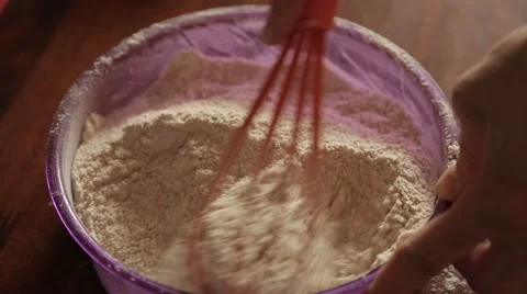 Baking a Cake Stock Footage 50686633