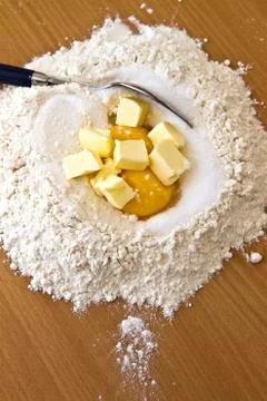 Baking cakes Foto stock