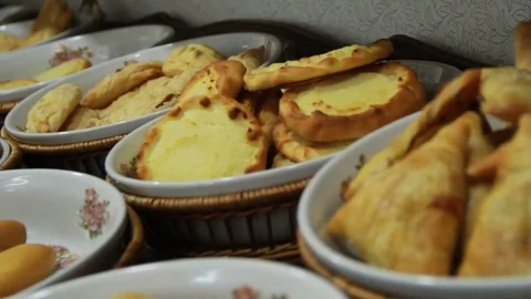 Baking, cakes, pies 스톡 동영상 74233467