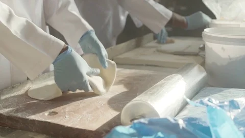 Baking Close Up Video stock 105725710