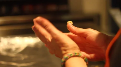 Baking Cookies Stock Footage 46784207