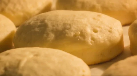 Baking cookies in the oven Stock Footage 45655296