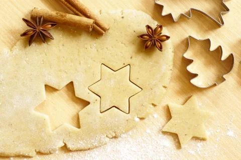 Baking cookies Foto stock