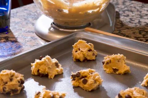 Baking Cookies Stock Photos