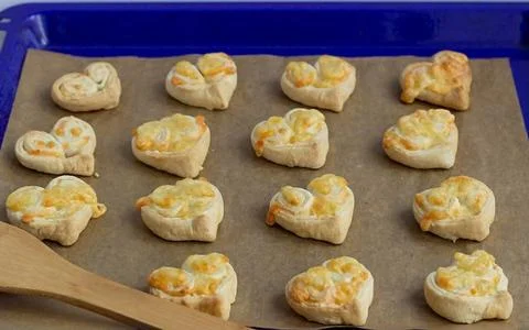 Baking cookies Foto stock