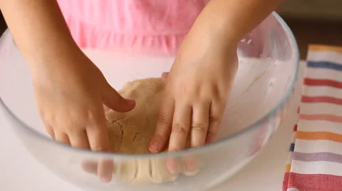 Baking cookies tahini Stock Footage 54650722
