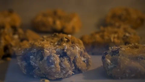 BAKING COOKIES TIME LAPSE 스톡 동영상 126788151