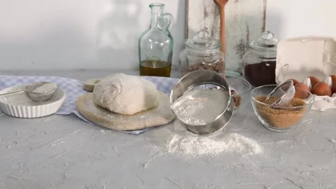 Baking Cooking Ingredients Stock Footage 152603857