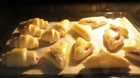 Baking desserts Stock Footage 44361008