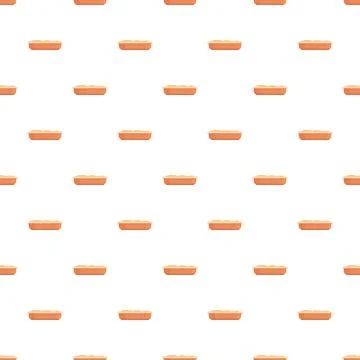 Baking dish with crust filling pattern background イラスト素材