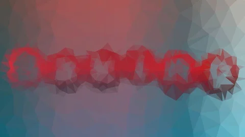 Baking dissolving techno tessellation looping pulsing polygons Stock Footage 109240856