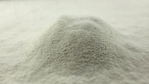 Baking flour. Lots of pure white flour Stock Footage 232927110