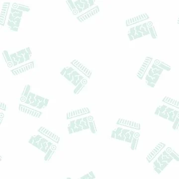 Baking foil glyph seamless pattern Stock Illustration
