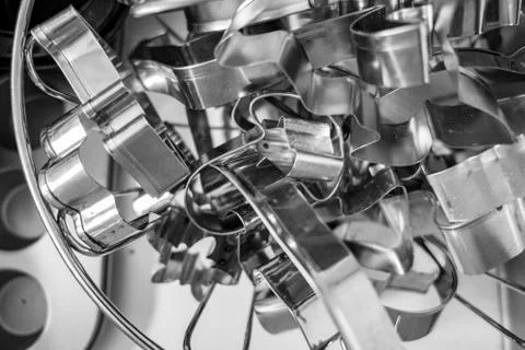 Baking forms for Christmas biscuits cookie cutter Stock Photos