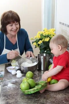 Baking fun Stock Photos
