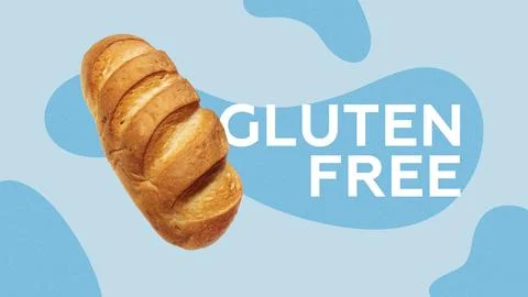 Baking gluten free bread for Easter celebration in a sunny kitchen Stock Photos