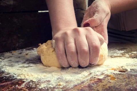 Baking at home Stock Photos
