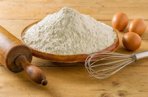 Baking ingredients 库存照片