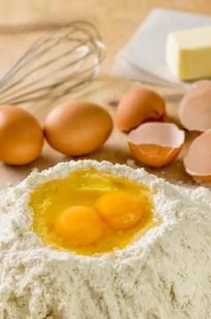 Baking ingredients Photos