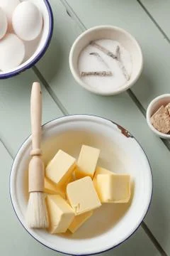 Baking ingredients Foto stock