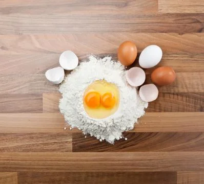 Baking ingredients Fotos de archivo