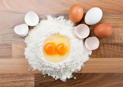 Baking ingredients Stock-Fotos