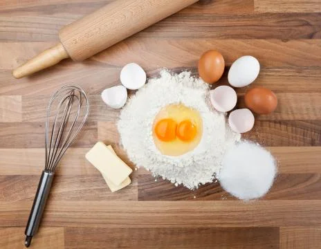 Baking ingredients Stock-Fotos