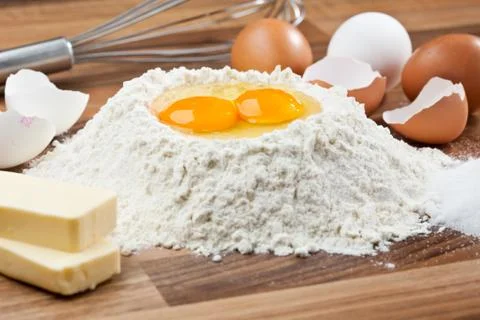 Baking ingredients Fotos de archivo