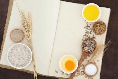 Baking Ingredients Stock Photos