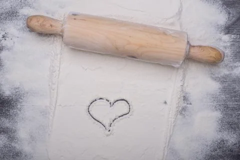 Baking ingredients Stock Photos