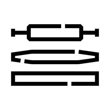 Baking kitchenware tools icon set Stock Illustration