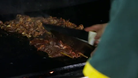 Baking meat Stock-Footage 103031097