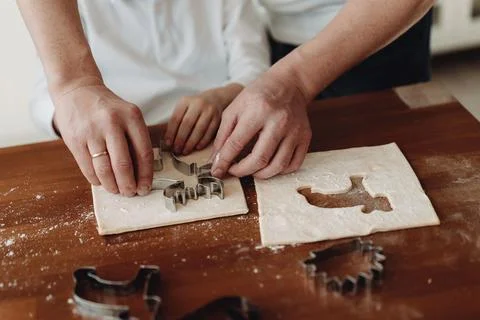 Baking Memories Together Stock Photos