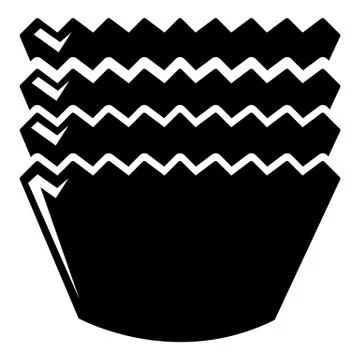 Baking molds icon , simple style Stock Illustration